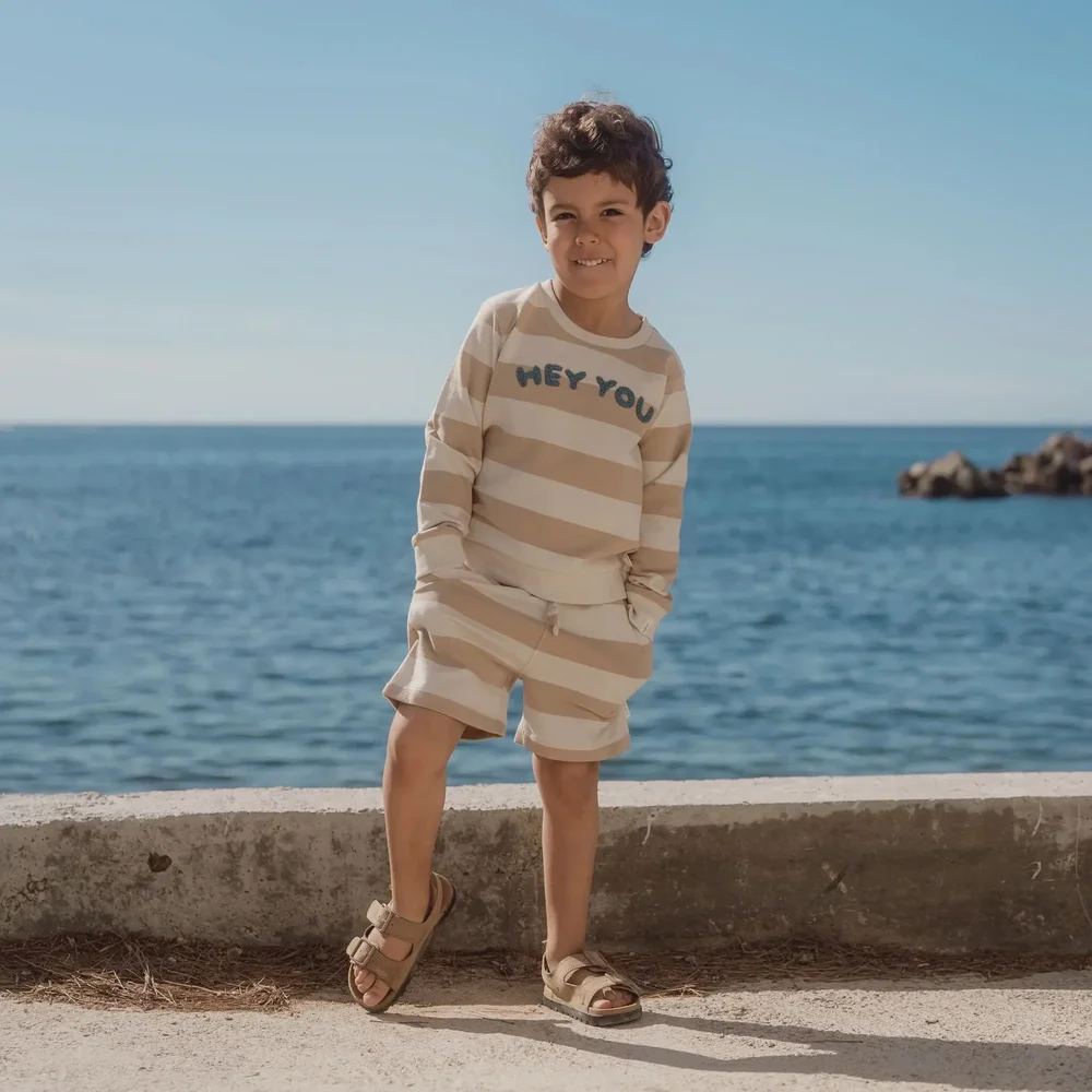 Short Biscuit Stripe