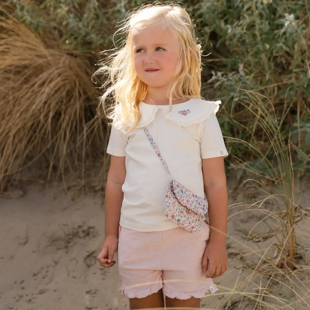 T-shirt korte mouwen Creme T-shirt korte mouwen Creme