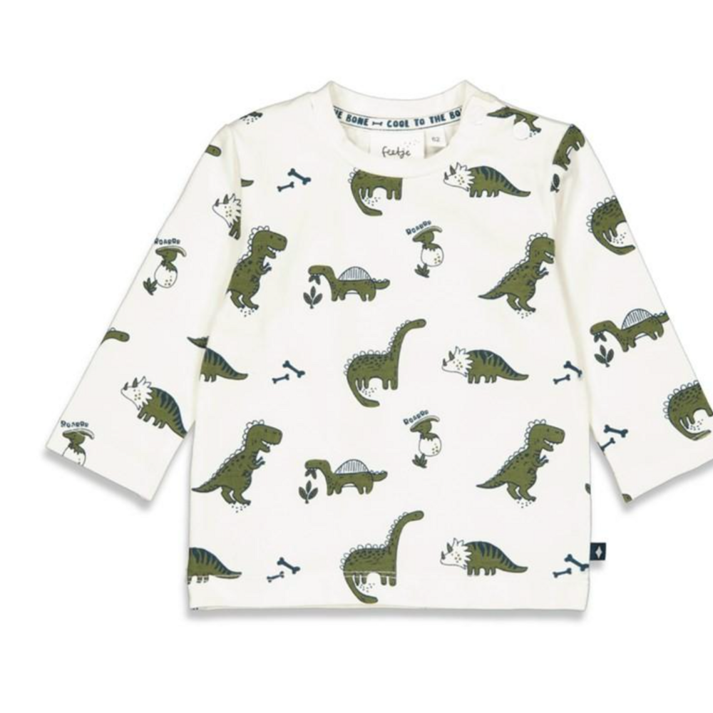 T-shirt dino's Wit