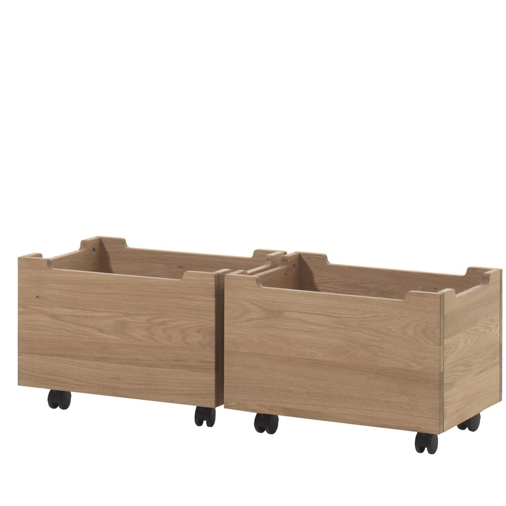 Forrest set van 2 laden eik -