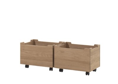 Forrest set van 2 laden eik - Forrest set van 2 laden eik -