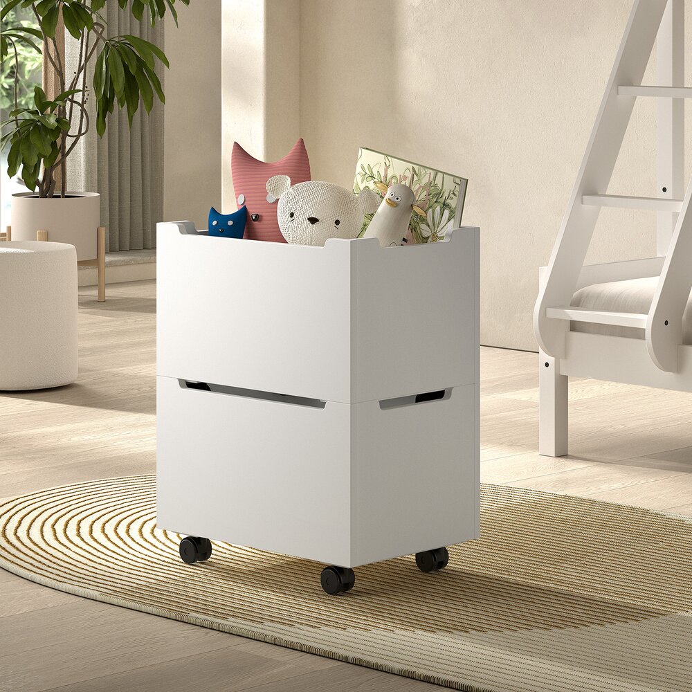 Forrest set van 2 laden beuk wit - Forrest set van 2 laden beuk wit -