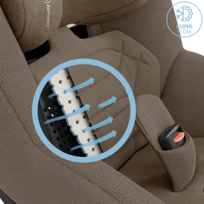 Autostoel Pearl 360 Pro Authentic Truffle Autostoel Pearl 360 Pro Authentic Truffle