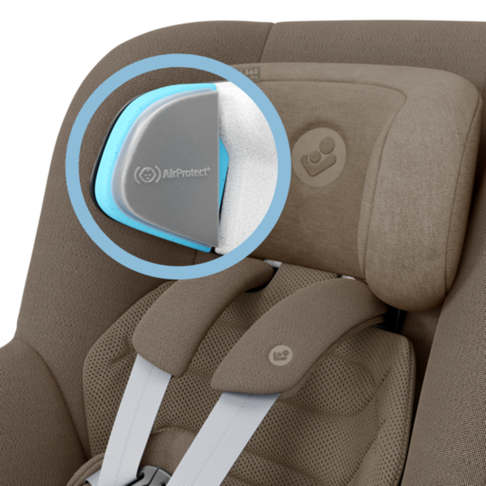 Autostoel Pearl 360 Pro Authentic Truffle Autostoel Pearl 360 Pro Authentic Truffle