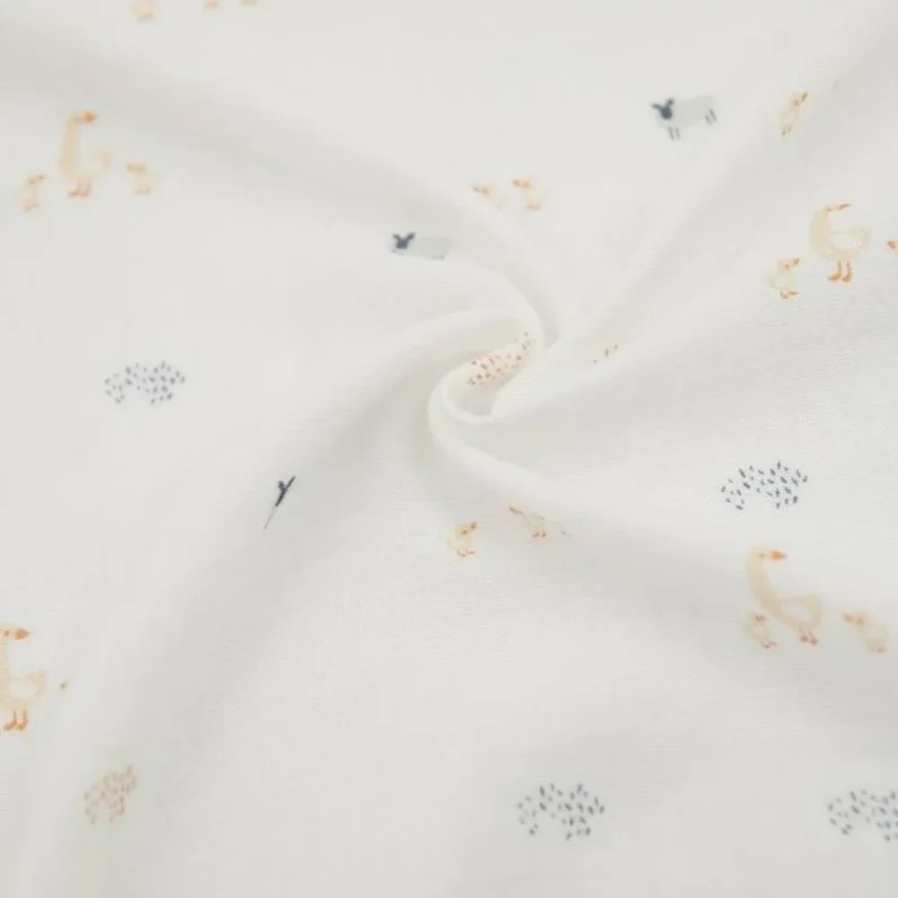 Swaddle M 3 Pack - 70x70 cm Farm Buddies