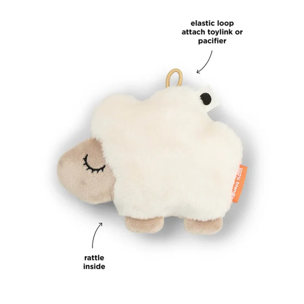 Tiny sensory rattle Sheepy Sand