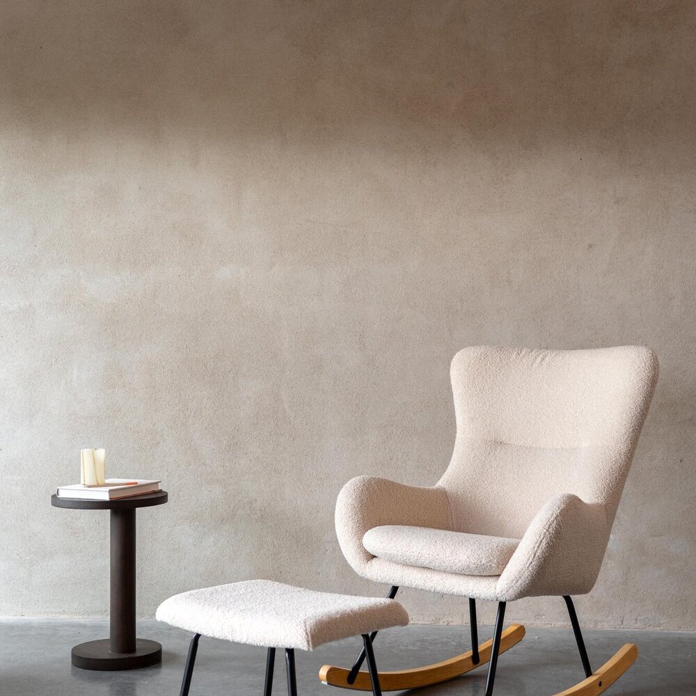 Hocker rocker basic/nordic - sheep cream -