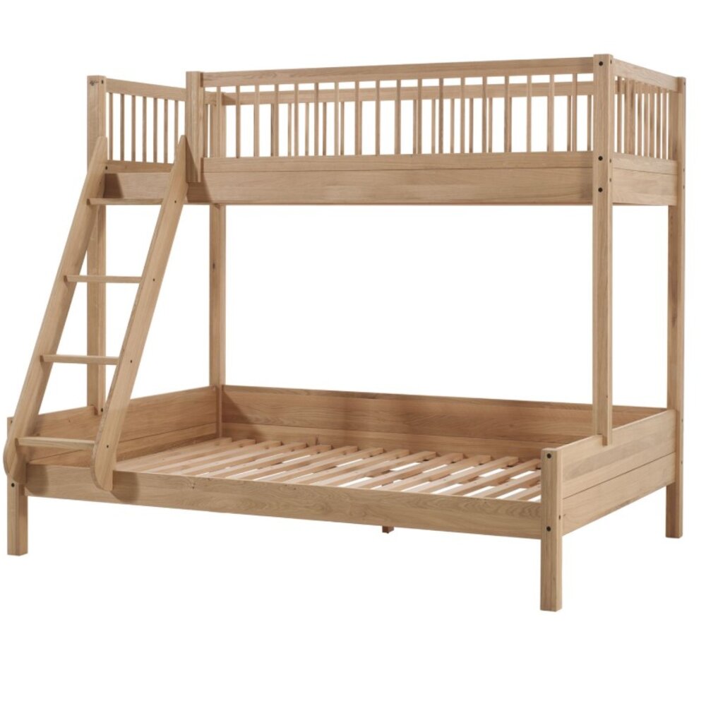 Forrest familiebed 140 x 200 cm + 90 x 200 cm Eik Forrest familiebed 140 x 200 cm + 90 x 200 cm Eik