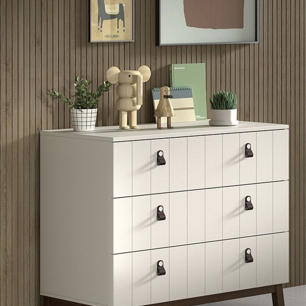 Sezane commode 3 laden Clay/walnut