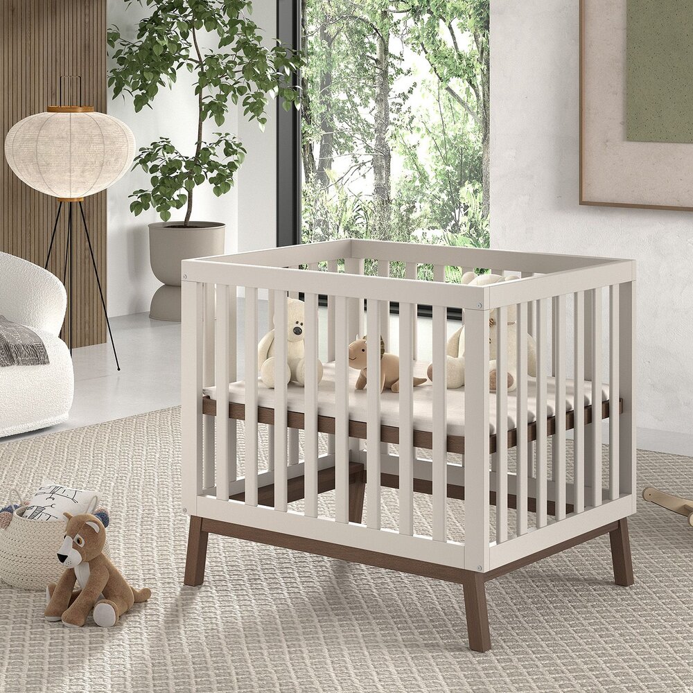 Sezane babypark 95 x 75 cm Clay/walnut