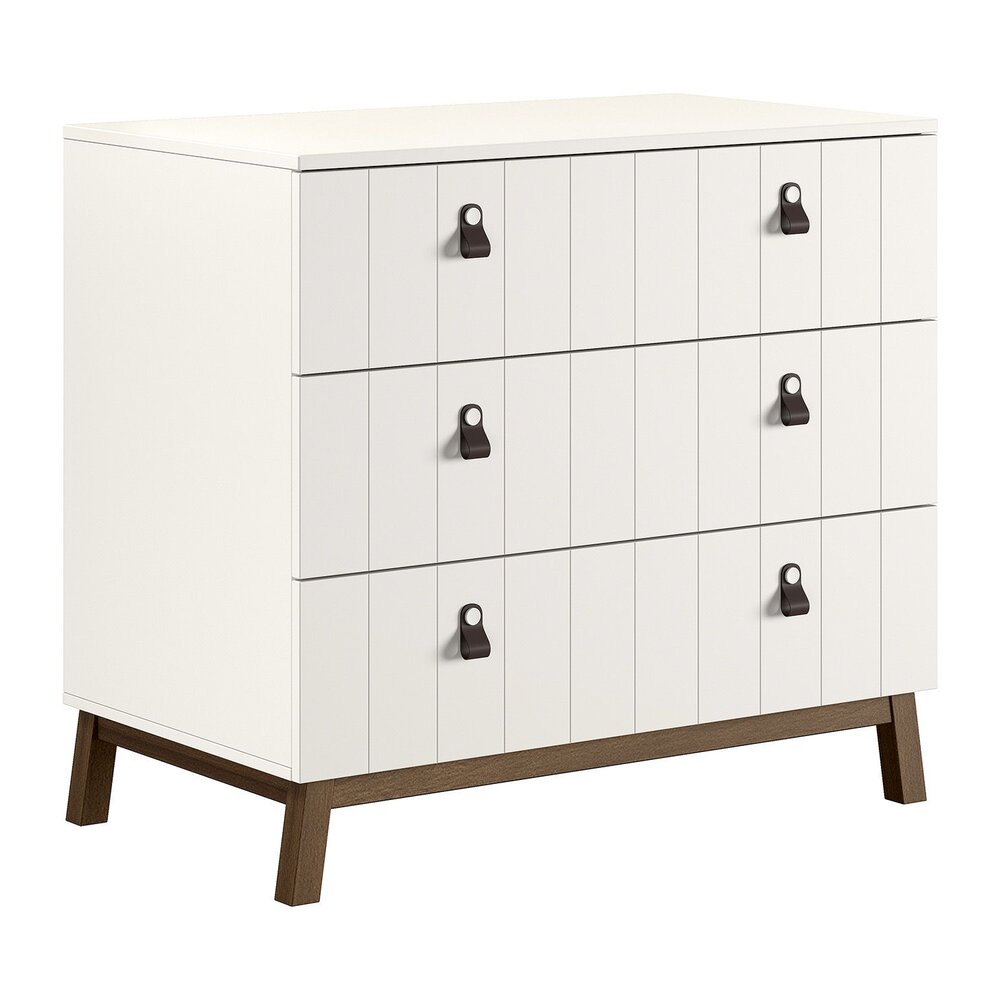 Sezane commode 3 laden Clay/walnut