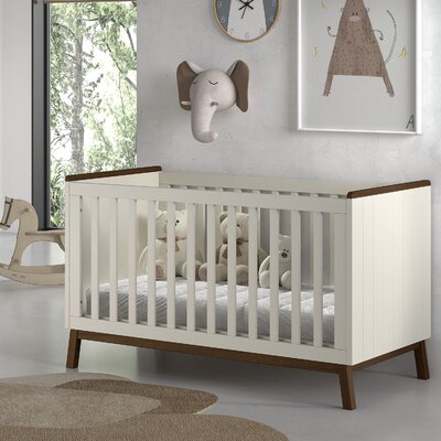 Sezane baby-/peuterbed 70 x 140 cm Clay/walnut