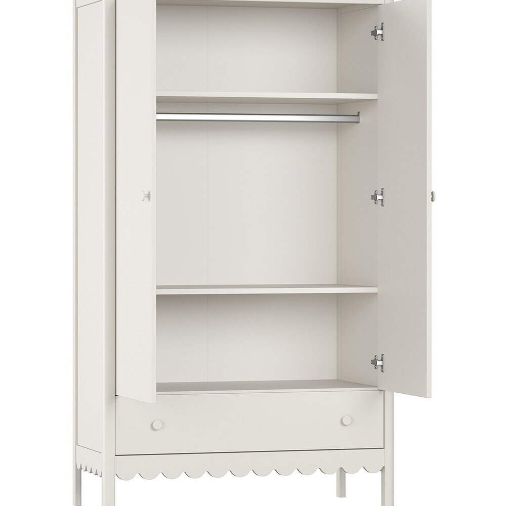 Swingo 2 deurs kleerkast Clay Swingo 2 deurs kleerkast Clay