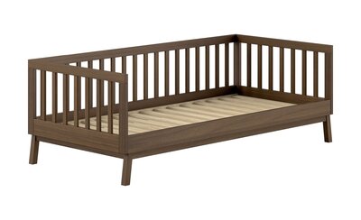 Sezane kajuitbed 90 x 200 cm Walnoot Sezane kajuitbed 90 x 200 cm Walnoot