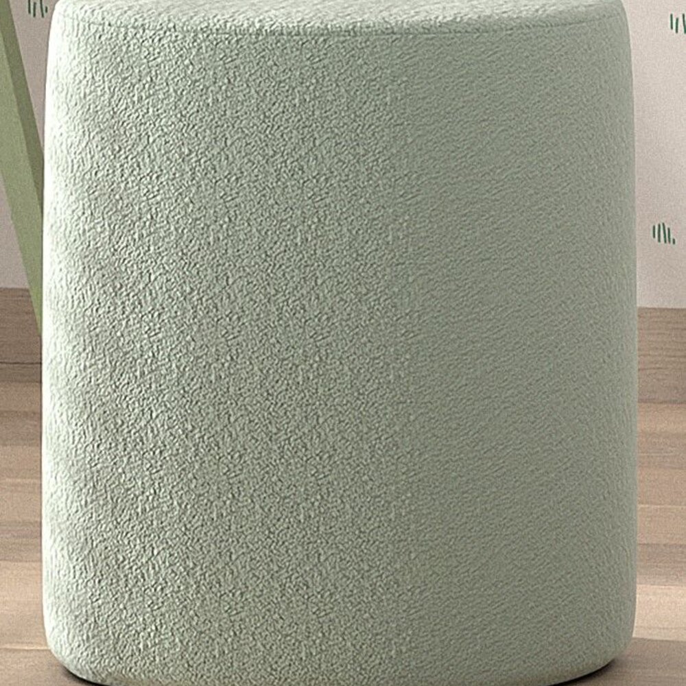 Moon poef bouclé Olijfgroen Moon poef bouclé Olijfgroen