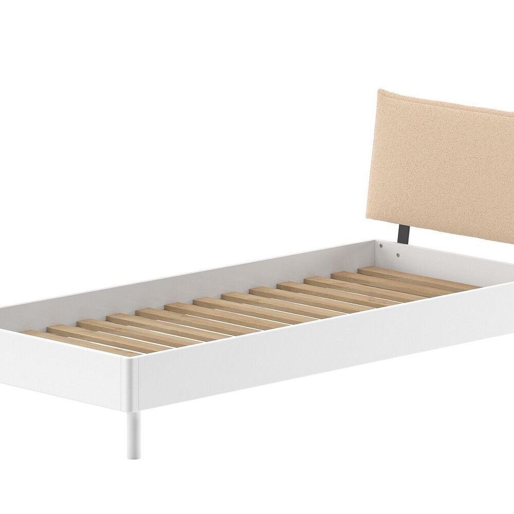 Forrest bed 90 x 200 cm bouclé Wit Forrest bed 90 x 200 cm bouclé Wit