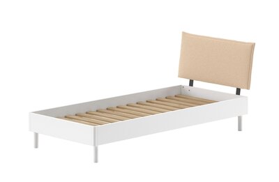 Forrest bed 90 x 200 cm bouclé Wit Forrest bed 90 x 200 cm bouclé Wit