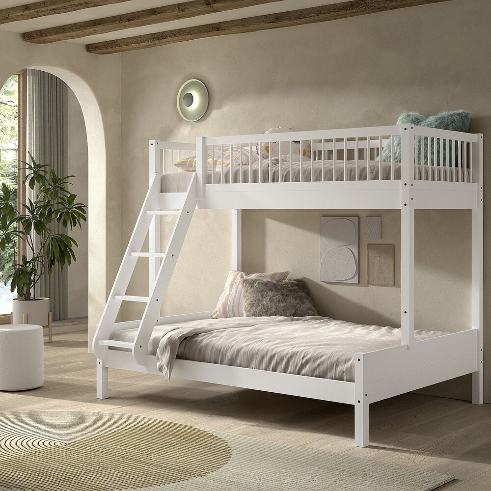 Forrest familiebed 140 x 200 cm + 90 x 200 cm beuk