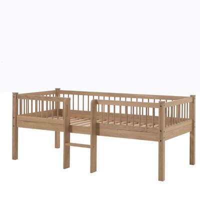 Forrest halfhoogslaper met ladder 90 x 200 cm eik Forrest halfhoogslaper met ladder 90 x 200 cm eik