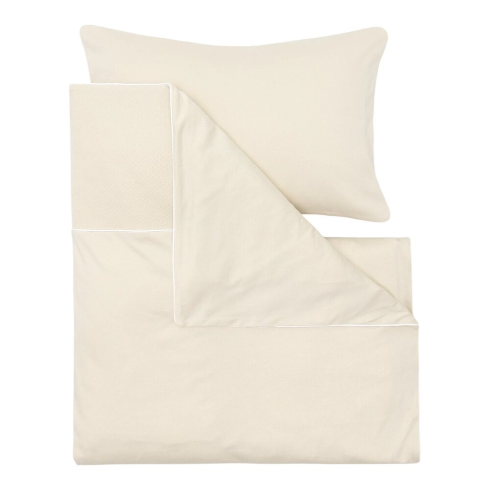 Duvet cover set (100x135cm) -Étoile Sand Little Voyager