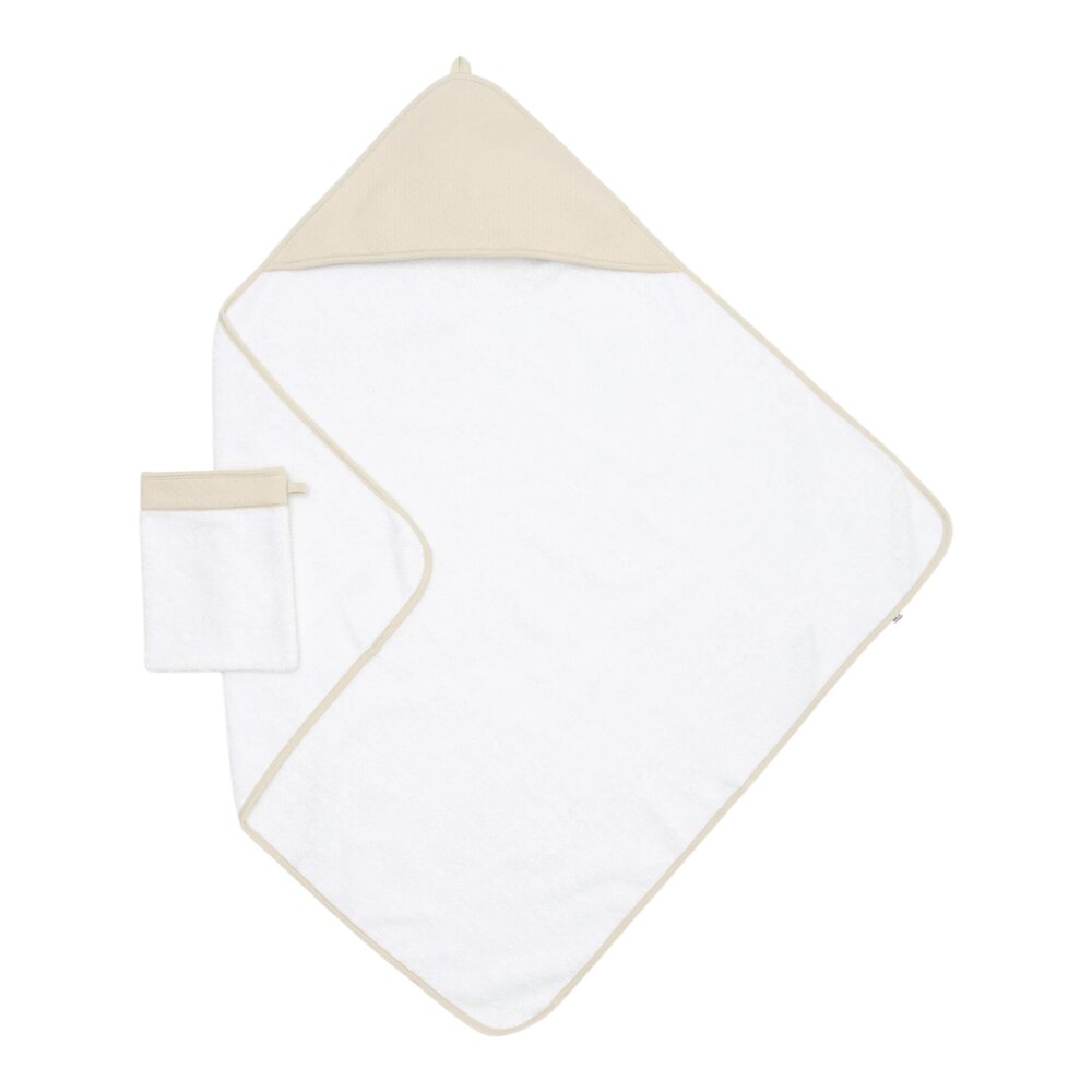 Badcape & washandje Beige Little Voyager Badcape & washandje Beige Little Voyager