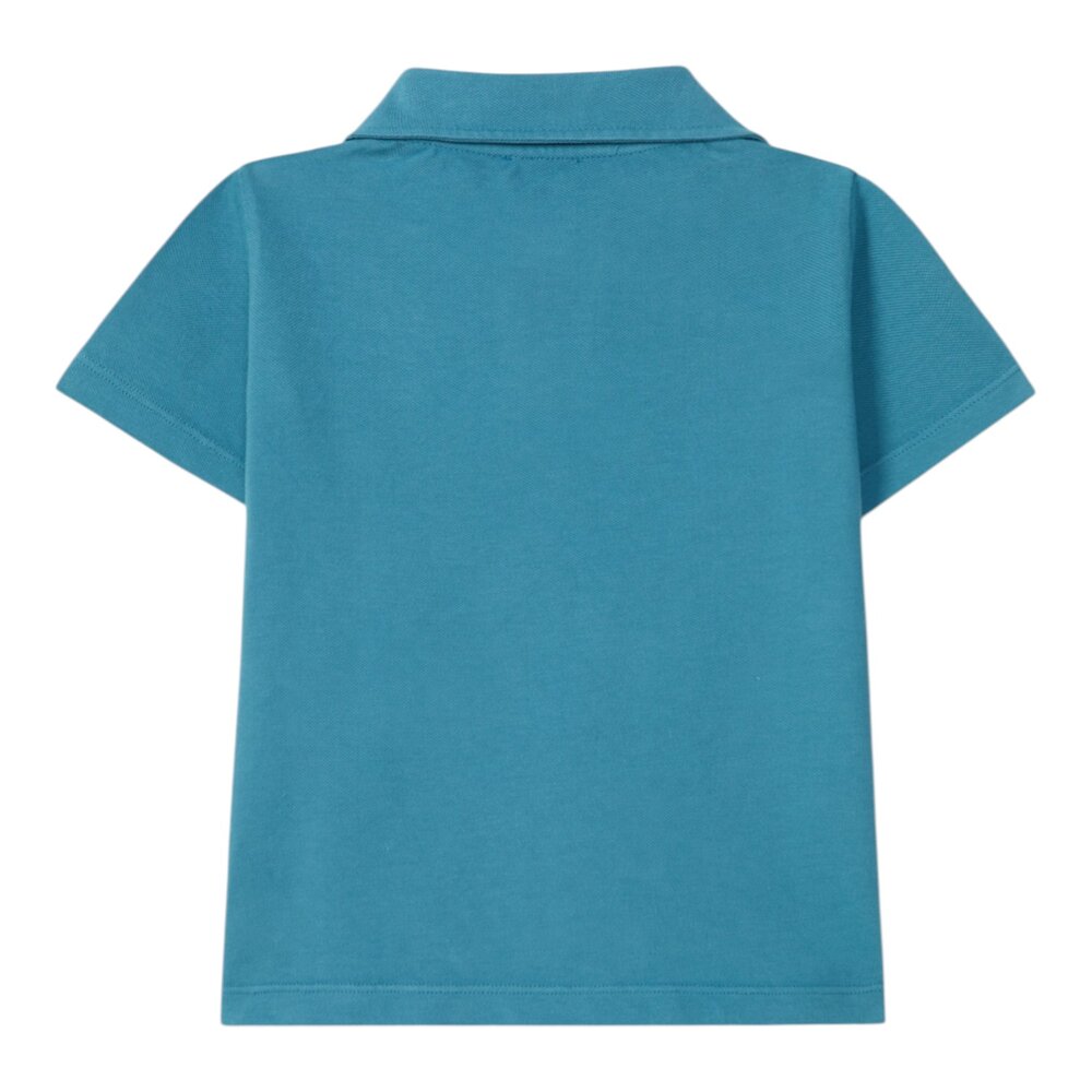 Piquet polo Medium Blue