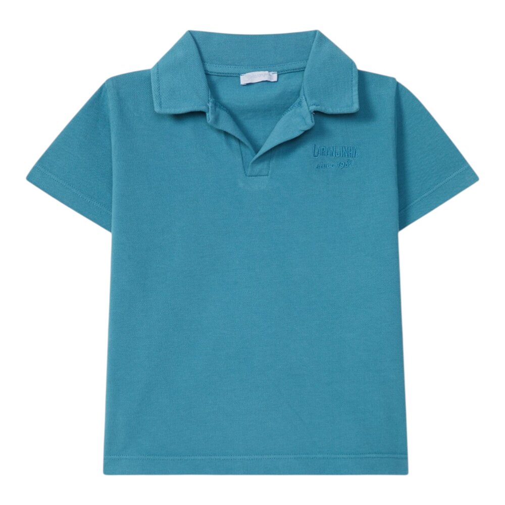 Piquet polo Medium Blue