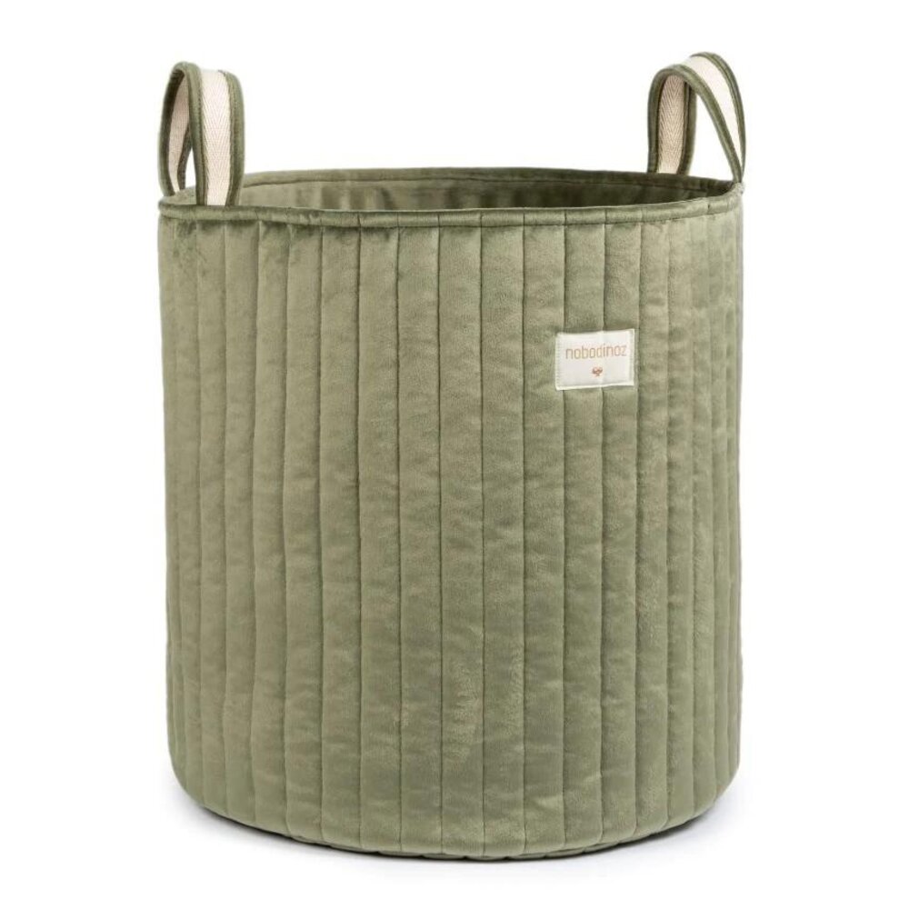 Savanna velvet toy bag 40x35x35 Olive green