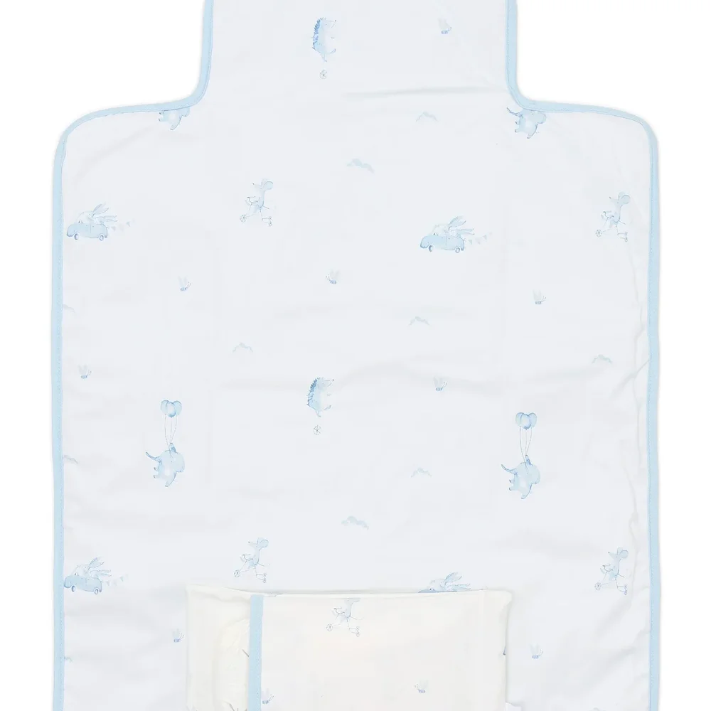 Verschoonmatje voor onderweg Blue dreams Verschoonmatje voor onderweg Blue dreams