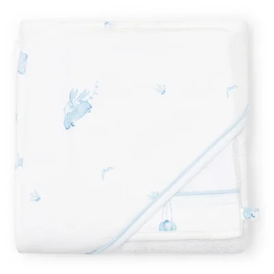 Badcape & washandje Dieren Blue dreams