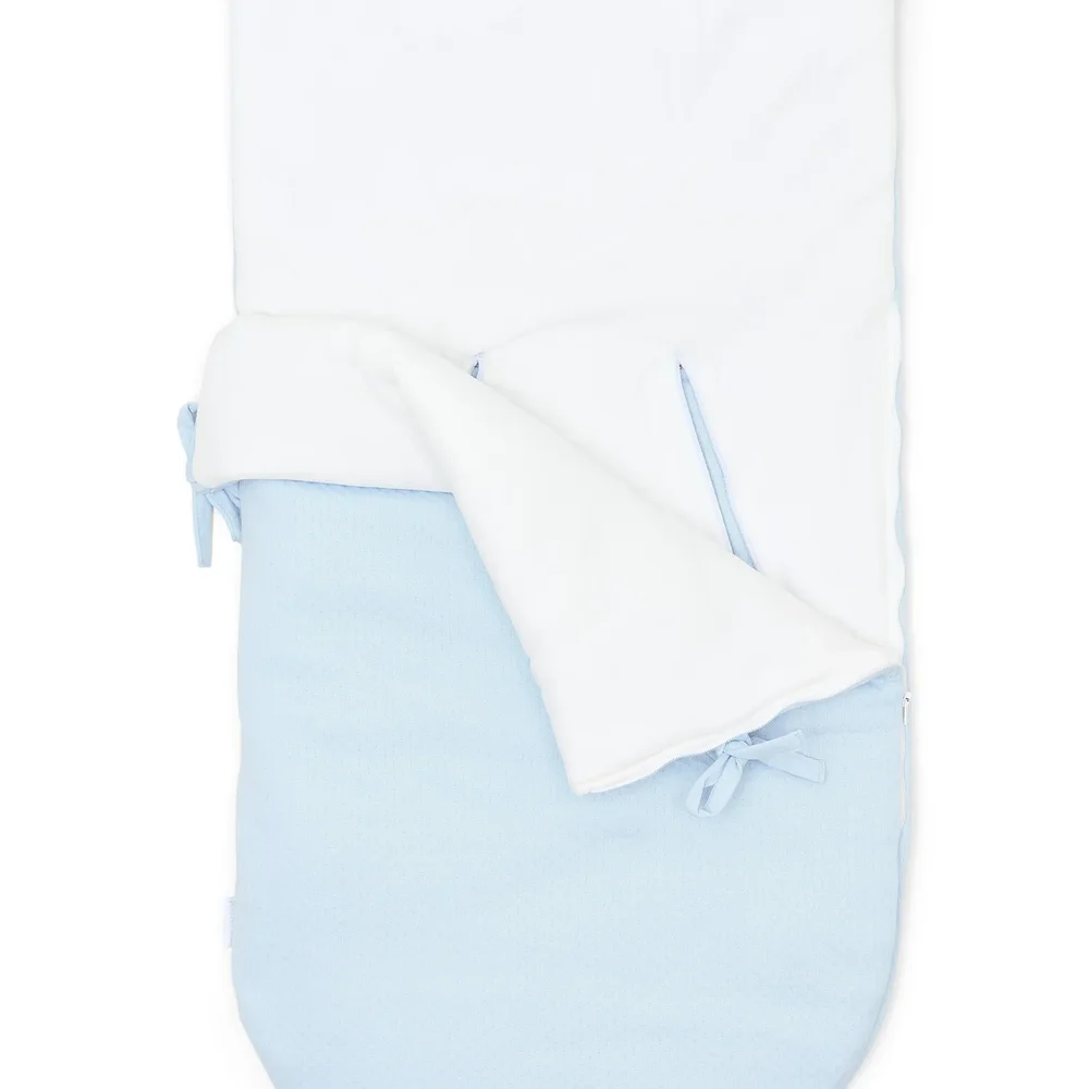 Voetenzak/Engelennestje 3/5-punts gordel Blue dreams