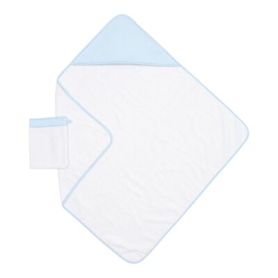 Badcape & washandje Blauw Blue dreams