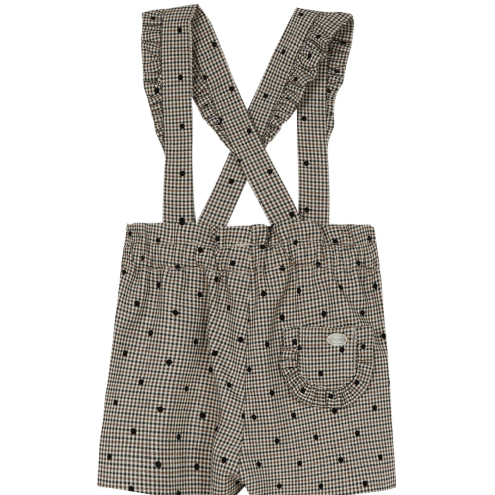 Short camel met bretellen Camel