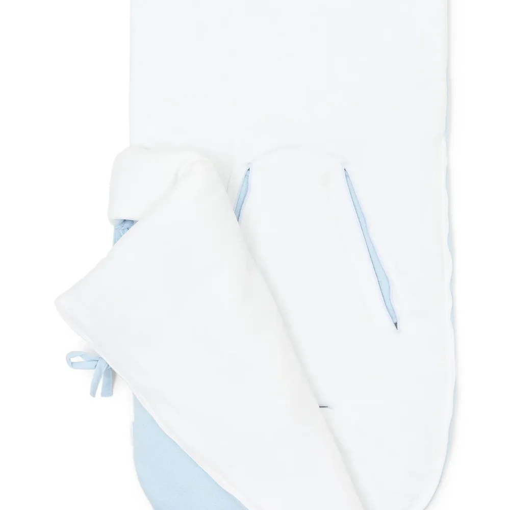 Voetenzak/Engelennestje 3/5-punts gordel Blue dreams