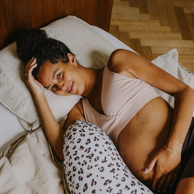 Voedingskussen buddy Leopard cream