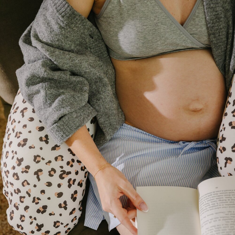 Voedingskussen buddy Leopard cream