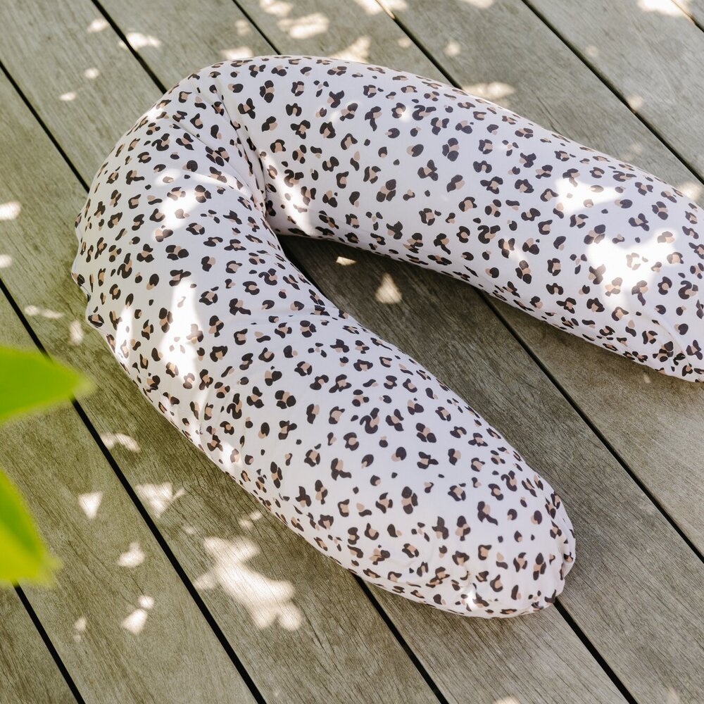 Voedingskussen buddy Leopard cream