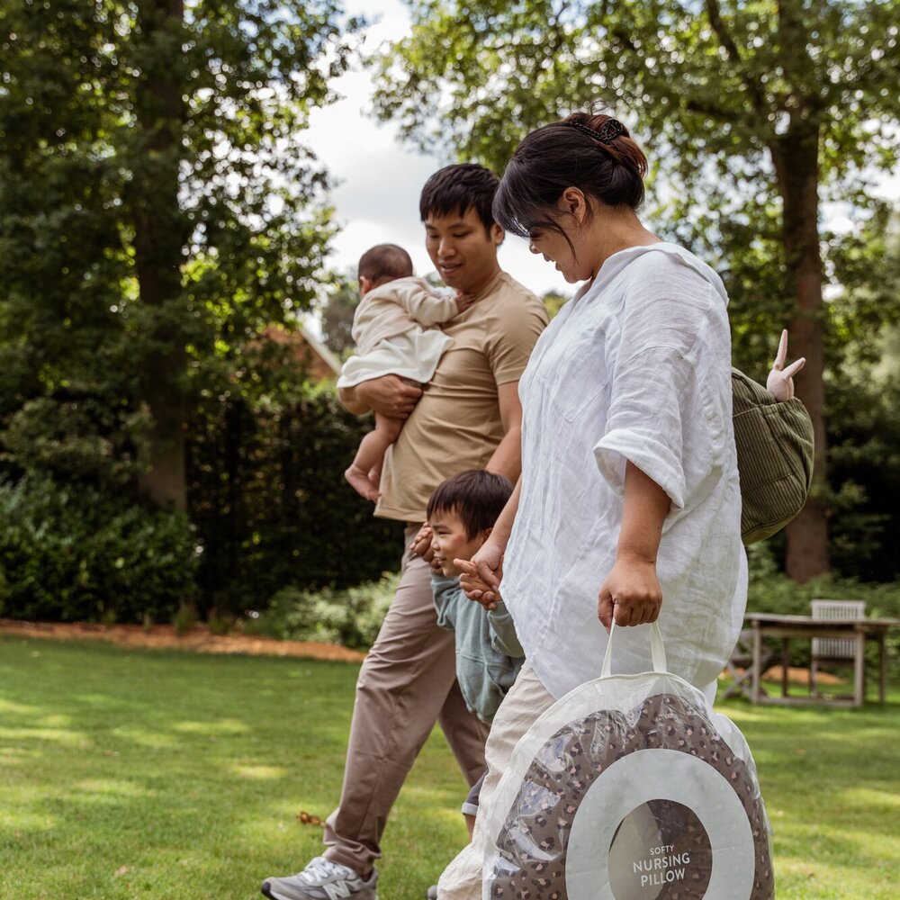 Voedingskussen Softy Leopard bronze Voedingskussen Softy Leopard bronze