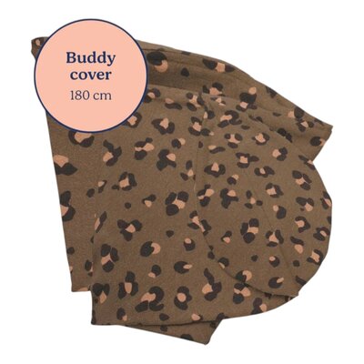 Voedingskussenhoes Buddy Leopard bronze Voedingskussenhoes Buddy Leopard bronze