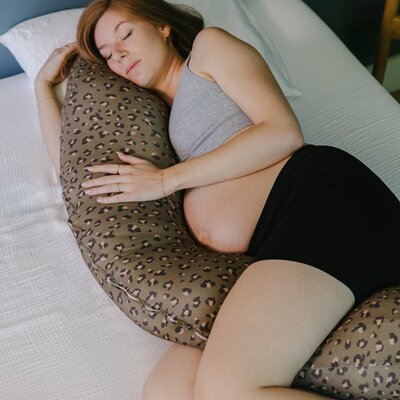 Voedingskussen buddy Leopard bronze Voedingskussen buddy Leopard bronze