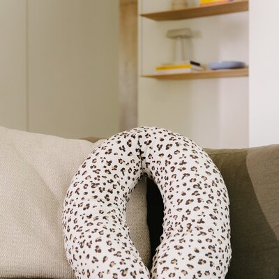 Voedingskussen buddy Leopard cream