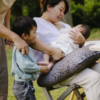 Voedingskussen Softy Leopard bronze Voedingskussen Softy Leopard bronze