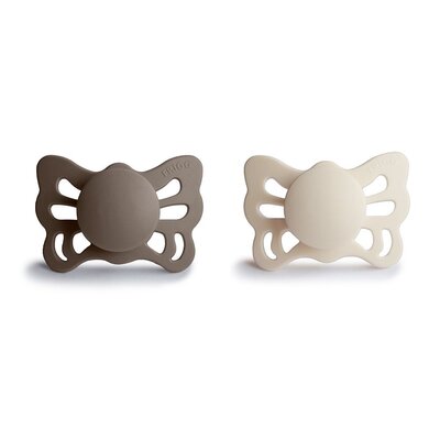 Butterfly Silicone 2-pack T2 Portobello / cream