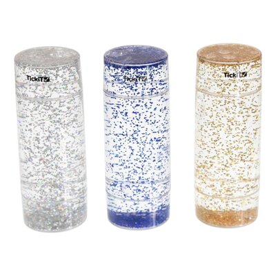 Doorschijnende Sensorische Glitter Storm-Set
