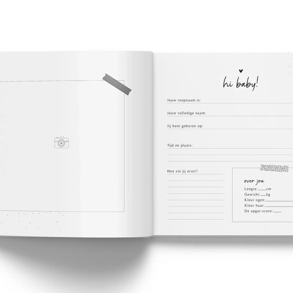 Mijn zwangerschap dagboek - Linnen Taupe Fyllbooks