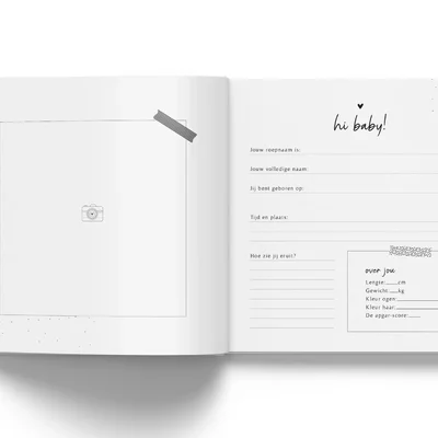 Mijn zwangerschap dagboek - Linnen Taupe Fyllbooks