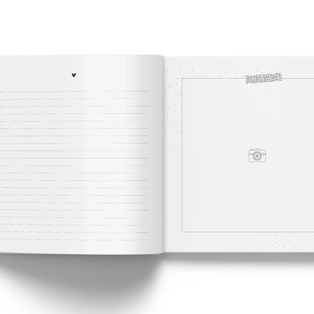 Mijn zwangerschap dagboek - Linnen Taupe Fyllbooks