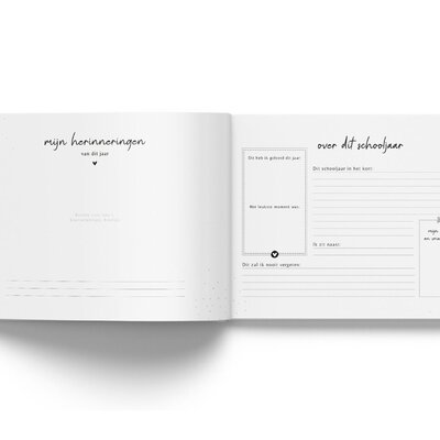 Mijn schooltijd schoolfotoboek - Linnen taupe Fyllbooks Mijn schooltijd schoolfotoboek - Linnen taupe Fyllbooks