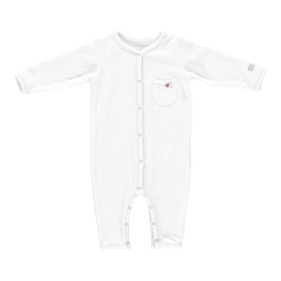Sleepsuit 3-6M - Tencel Wit Sleepsuit 3-6M - Tencel Wit