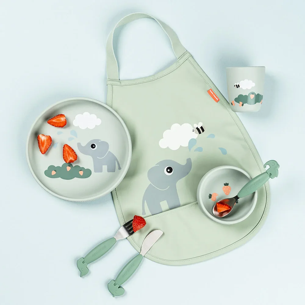 Stick&Stay dinner set Elphee Green Stick&Stay dinner set Elphee Green